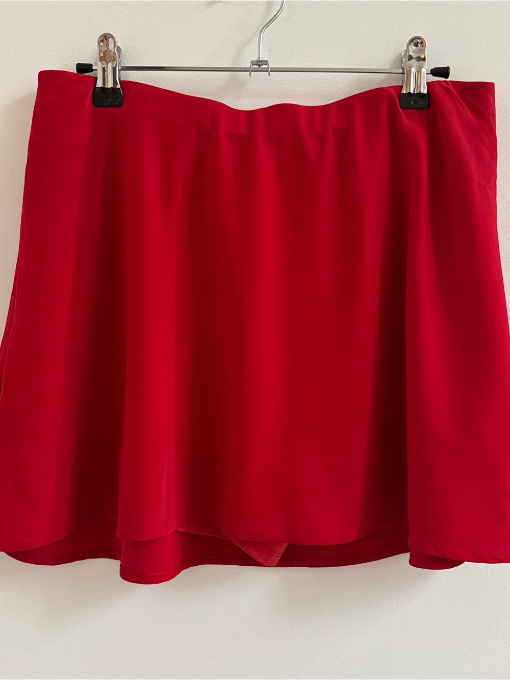 Abercrombie & Fitch Bright Red Women's Skort